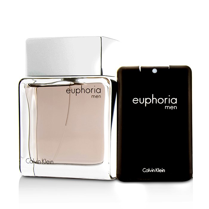 Calvin Klein مجموعة Euphoria للرجال: ماء تواليت سبراي 100مل/3.4 أوقية + ماء تواليت 20مل/0.67 أوقية (بدون علبة) 2pcsProduct Thumbnail
