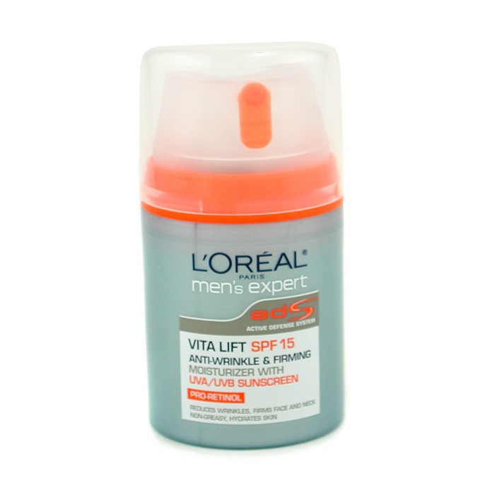 L'Oreal Men Expert Vita Lift Anti-Rid şi Hidratant de Fermitate cu SPF 15 UVA/UVB 48ml/1.6ozProduct Thumbnail