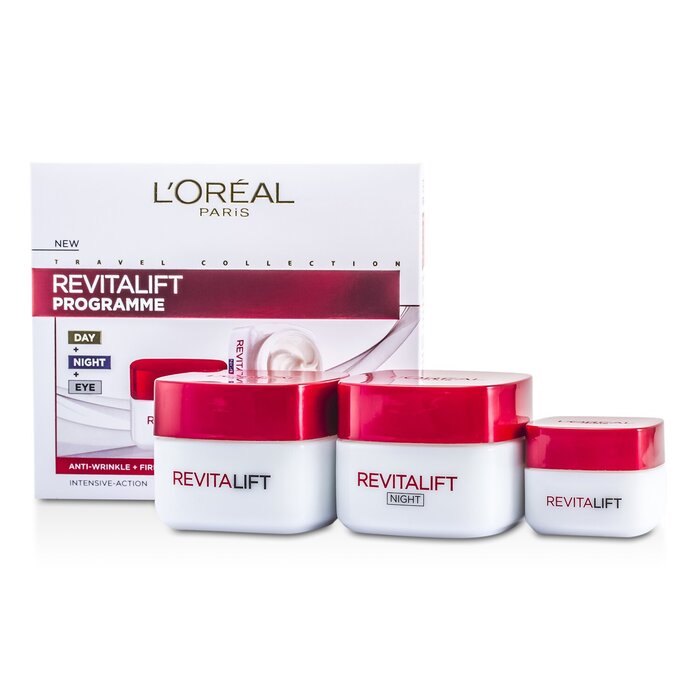 L'Oreal Revital Lift Programme: Day Cream + Eye Cream + Night Cream 3pcsProduct Thumbnail