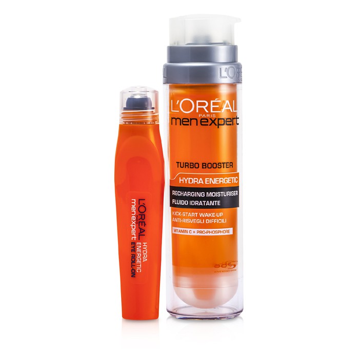 L'Oreal Men Expert Set: Hydra Energetic Turbo Booster + Ice Cool Roll-On Mata 2pcsProduct Thumbnail