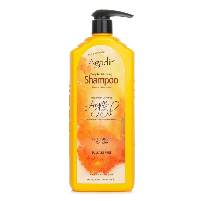 Agadir Argan Oil Nawilżający szampon do wszystkich rodzajów włosów Daily Moisturizing Shampoo (For All Hair Types) 1000ml/33.8ozProduct Thumbnail