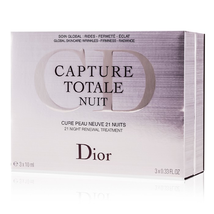 Christian Dior Capture Totale Nuit 21 ღამის აღმდგენი საშუალება 3x10ml/0.33ozProduct Thumbnail