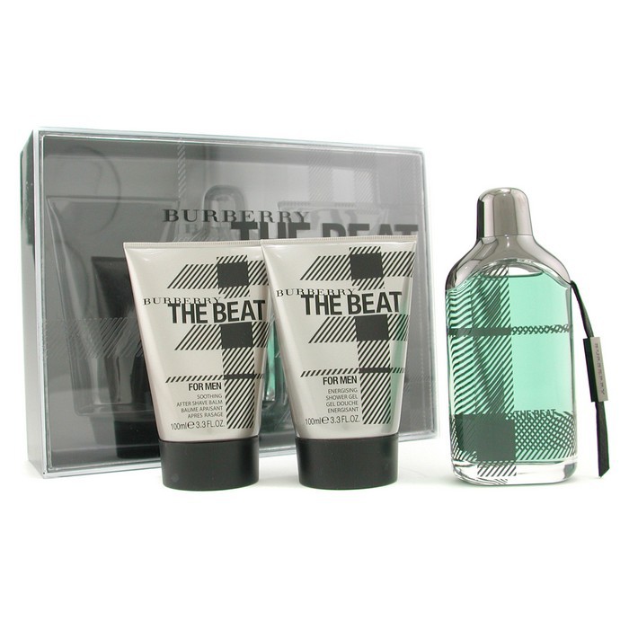 Burberry ערכת טיפוח The Beat For Men: או דה טואלט ספריי 100מ&quot;ל/3.3oz + ג'ל רחצה100מ&quot;ל/3.3oz + אפטר שייב באלם 100מ&quot;ל/3.3oz 3pcsProduct Thumbnail