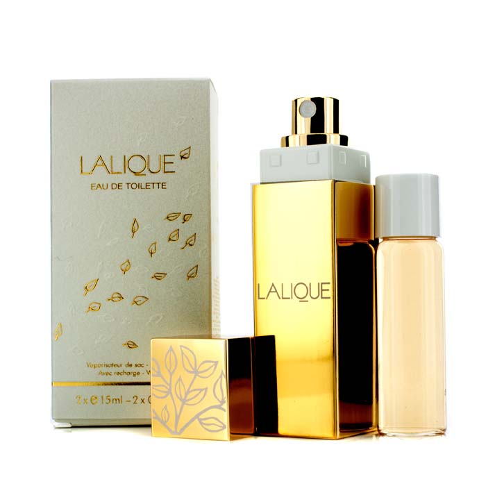 Lalique Haruman Kologne Jenis Purse Spray with Mengisi Ulang 2x15ml/0.5ozProduct Thumbnail