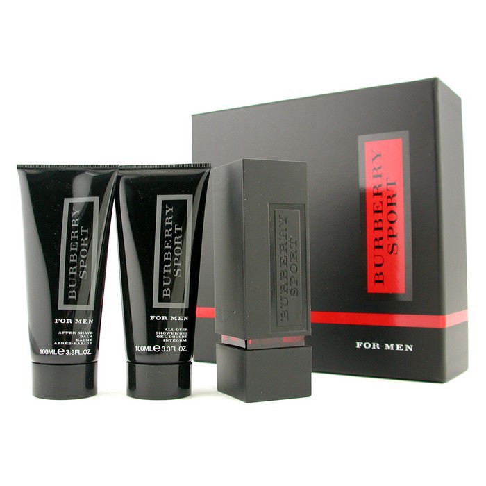 Burberry Caixa Burberry Sport for Men: Eau De Toilette Spray 75ml/2.5oz + Shower Gel 100ml/3.3oz + Loção pós barba 100ml/3.3oz 3pcsProduct Thumbnail