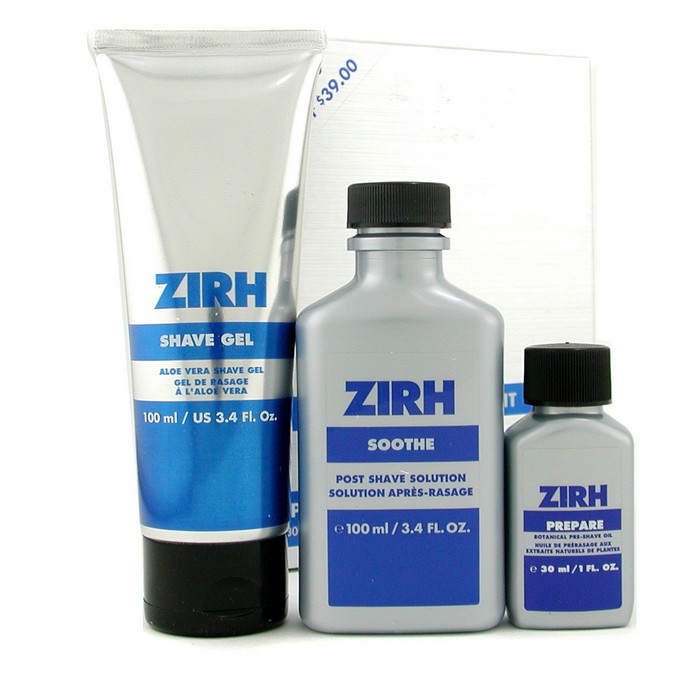 Zirh International Shave Basics Kit: Prepare + Shave Gel + Soothe 3pcsProduct Thumbnail