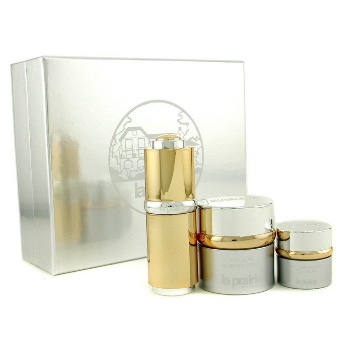 La Prairie Luminous Power of Gold: Pure Gold Concentrate + Cream + Eye Cream 3pcsProduct Thumbnail