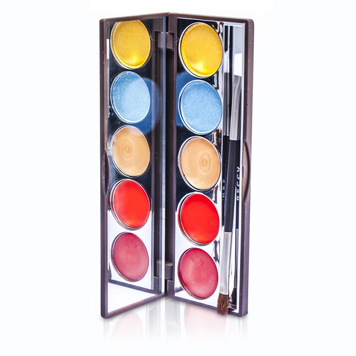Becca Bombora Palette (Highlighting Creme + 2x Compact Eyeliner + Lip & Cheek Creme + Lip Gloss + Eye Brush) Picture ColorProduct Thumbnail