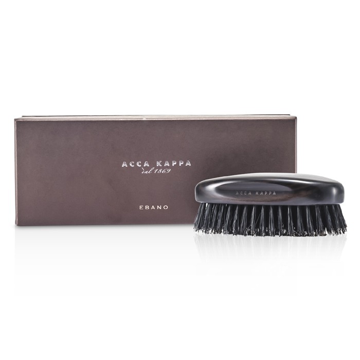 Acca Kappa Military Style Hair Brush -hiusharja - musta ( pituus 13cm ) 1pcProduct Thumbnail
