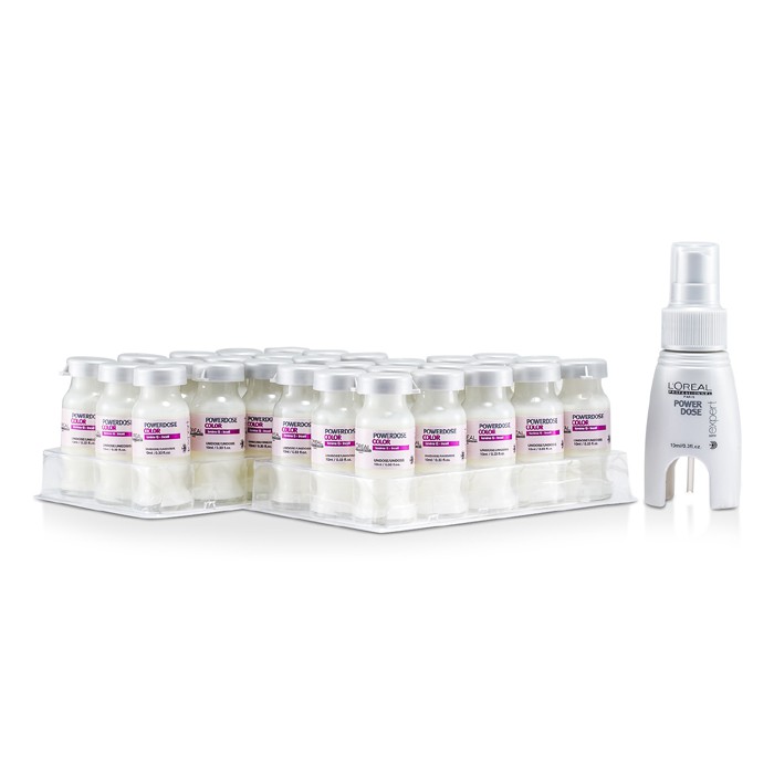 L'Oreal Regenerační ochranná péče Professionnel Expert Serie - Powerdose Color Single-Dose Rinse Out Treatment ( pro barvené vlasy ) 30x10ml/0.33ozProduct Thumbnail