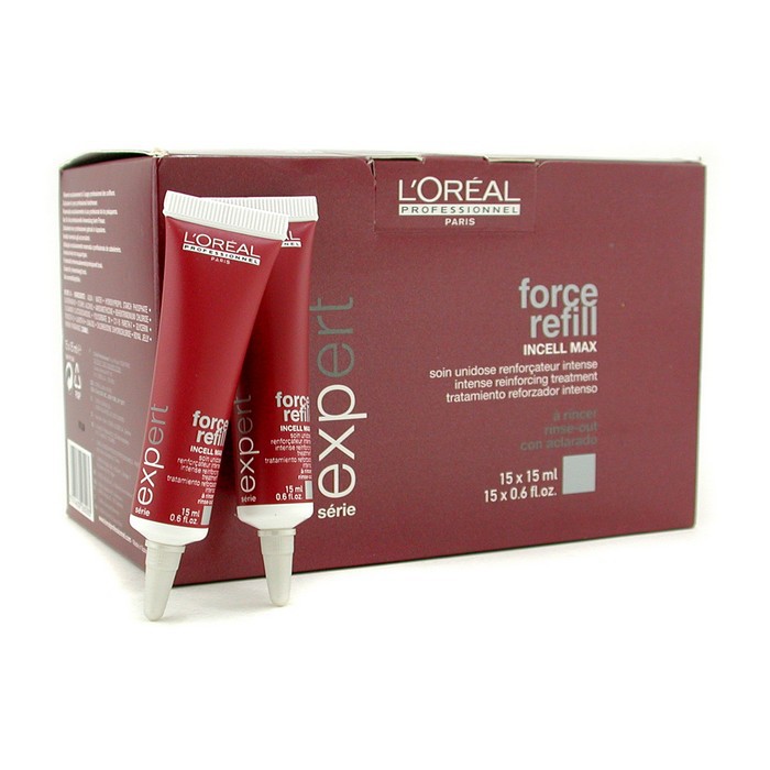 L'Oreal Professionnel Expert Serie - Force Refill Intense Reinforcing Rinse-Out Treatment 15x15ml/0.6ozProduct Thumbnail