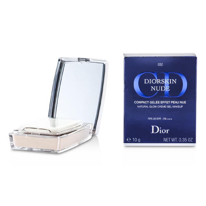 Christian Dior Diorskin Nude Natural Glow Кремовая Гелевая Компактная Основа SPF20 10g/0.35ozProduct Thumbnail