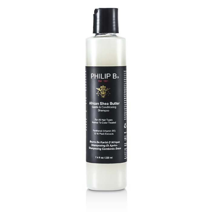 Philip B African Shea Butter Gentle & Conditioning Shampoo (For All Hair Types, Normal to Color-Treated) 220ml/7.4ozProduct Thumbnail