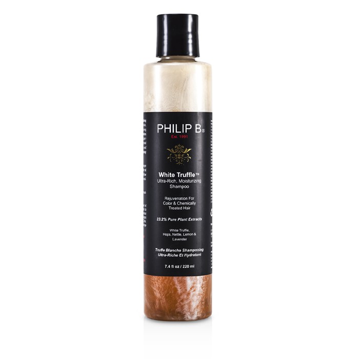 Philip B White Truffle utra bogat, vlažeći šampon ( za obojenu I kemijski tretiranu kosu ) 220ml/7.4ozProduct Thumbnail