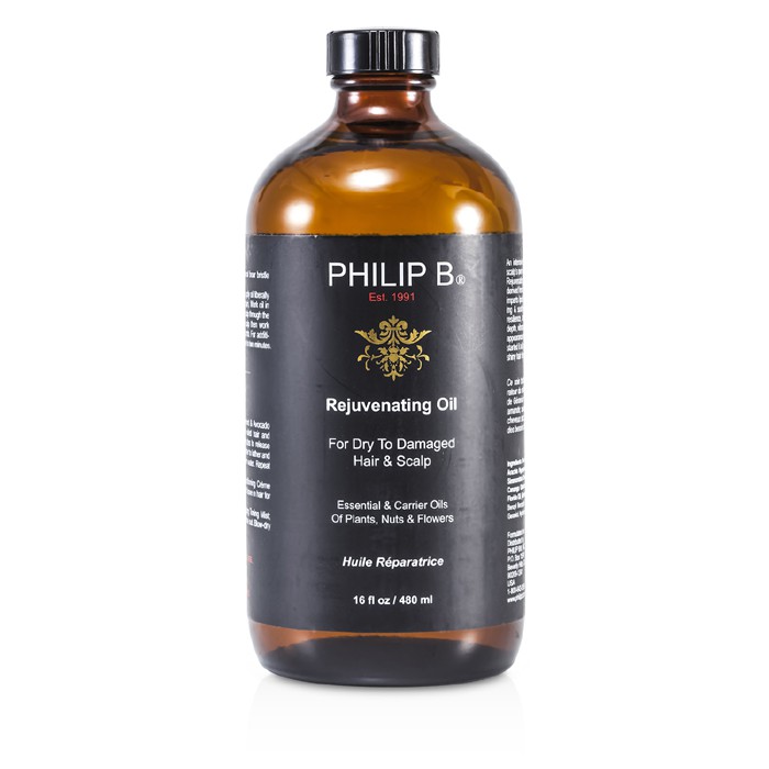 Philip B Έλαιο Αναζωογόνησης ( Για Ξηρά έως Ταλαιπωρημένα Μαλλιά και Επιδερμίδα της Κεφαλής ) 480ml/16ozProduct Thumbnail