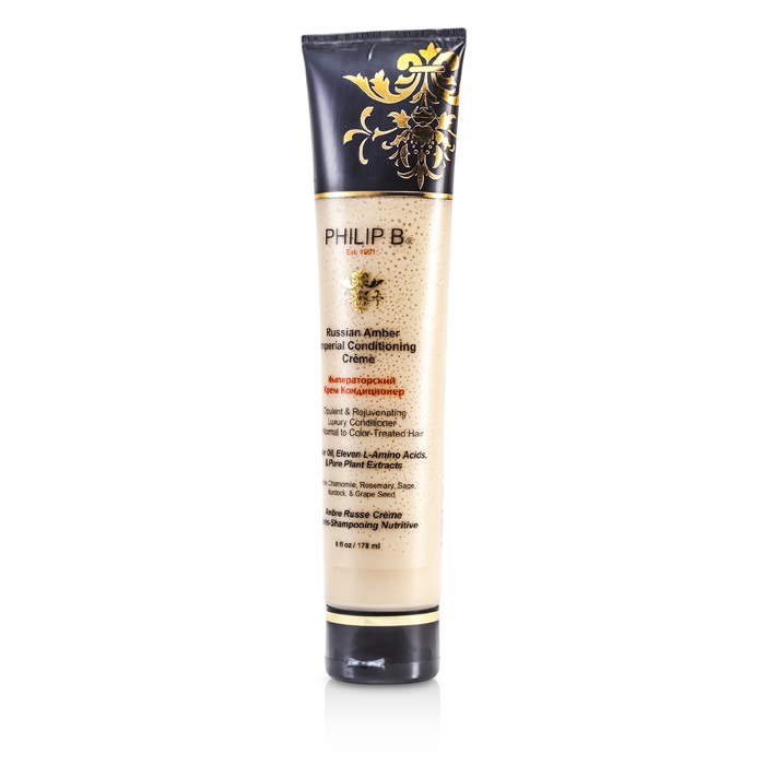 Philip B Russian Amber Imperial Conditioning Creme (For Normal to Color-Treated Hair) 178ml/6ozProduct Thumbnail
