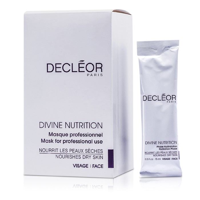 Decleor Odżywcza maseczka do twarzy do suchej skóry Divine Nutrition Mask - Dry Skin (duża pojemność) 10x15ml/0.5ozProduct Thumbnail