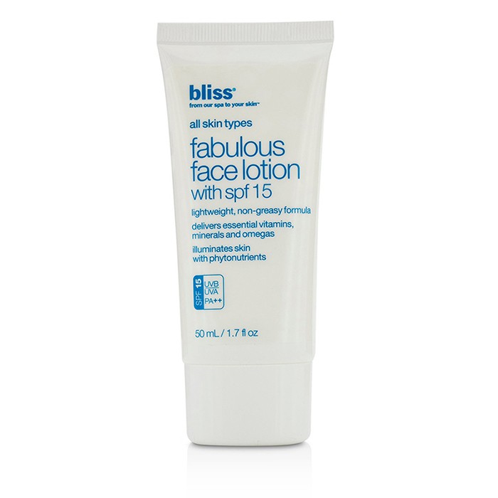 Bliss Fabulous Face Lotion with SPF 15 50ml/1.7ozProduct Thumbnail