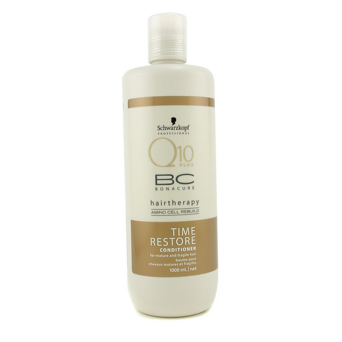 Schwarzkopf BC Time Restore Q10 Conditioner (For Mature and Fragile Hair) 1000ml/34ozProduct Thumbnail