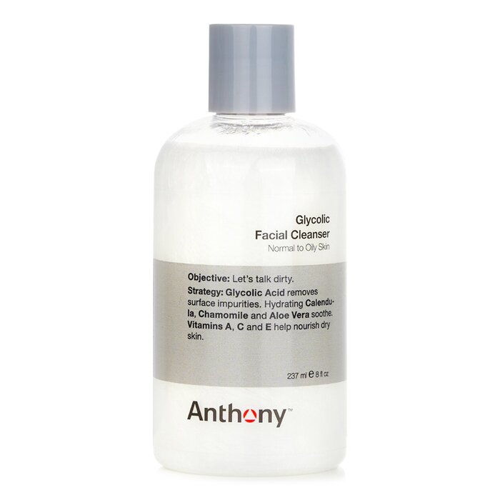 Anthony Tonico de limpeza facial Logistics For Men Glycolic 237ml/8ozProduct Thumbnail