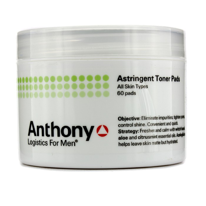 Anthony Logistics For Men Astringent Toner Pads 60padsProduct Thumbnail