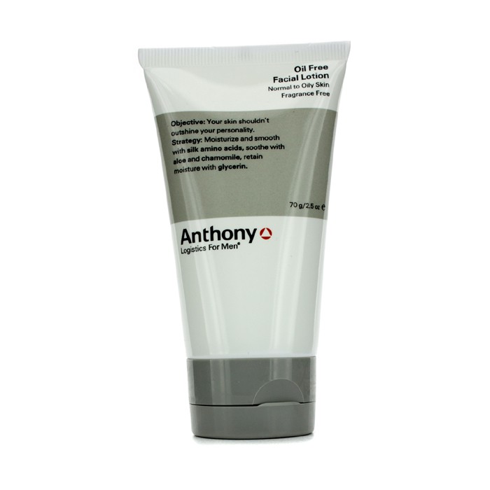 Anthony Beztłuszczowa emulsja do twarzy dla mężczyzn do skóry normalnej i tłustej Logistics For Men Oil Free Facial Lotion (Normal To Oily Skin) 70g/2.5ozProduct Thumbnail