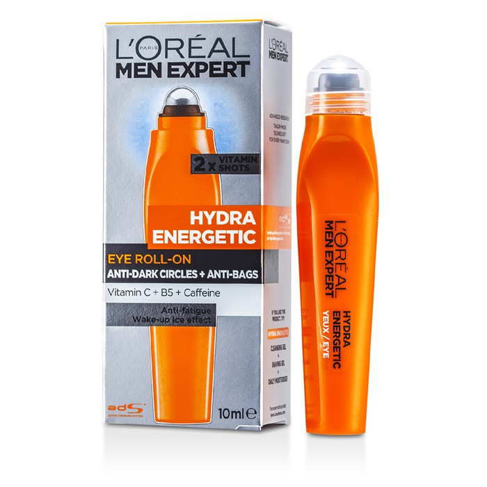 L'Oreal Men Expert Hydra Energetic Roll-on Eyes 10ml/0.33ozProduct Thumbnail