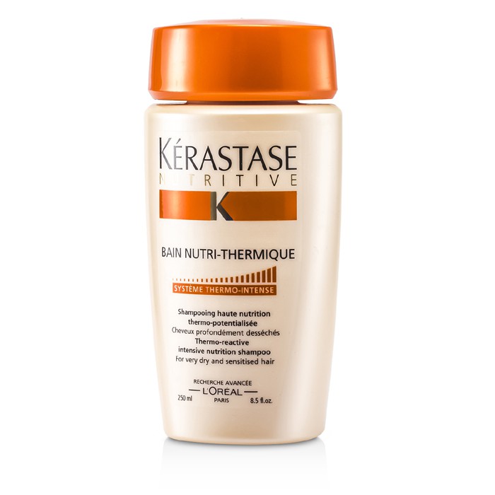 Kerastase Nutritive Bain Nutri-Thermique Thermo-Reactive Intensive Nutrition Shampoo ( Para sa Lubhang Dry at Sensitibong Buhok ) 250ml/8.5ozProduct Thumbnail