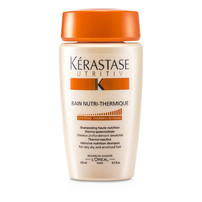 Kerastase Nutritive Bain Nutri-Thermique Thermo-Reactive Intensive Nutrition Shampoo (For Very Dry and Sensitised Hair) 250ml/8.5ozProduct Thumbnail