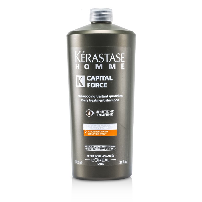 Kerastase Homme Capital Force Daily Treatment Shampoo (Densifying Effect) 1000ml/34ozProduct Thumbnail