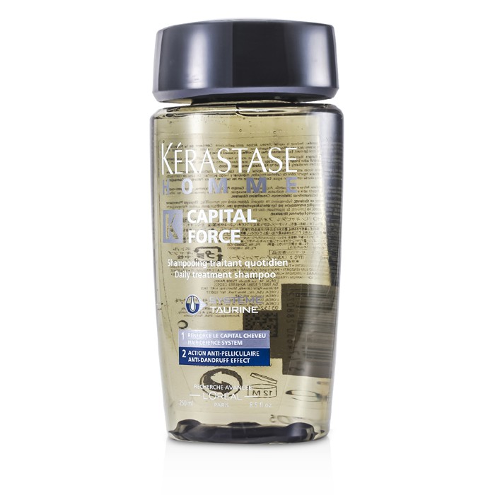 Kerastase Homme Capital Force Şampon Tratament Zilnic ( Efect Anti-Mătreaţă ) 250ml/8.5ozProduct Thumbnail