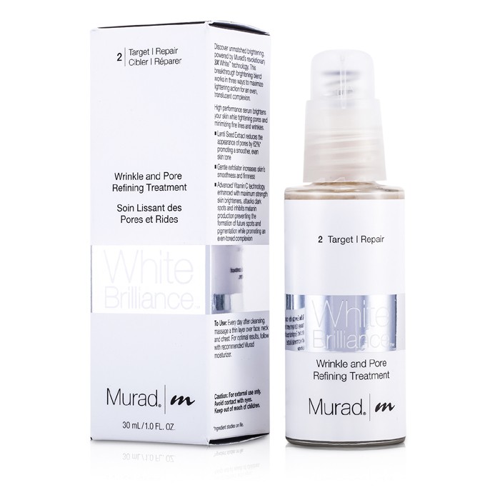 Murad ทรีทเม้นต์กระชับรูขุมขน White Brilliance Wrinkle & Pore Refining Treatment 30ml/1ozProduct Thumbnail