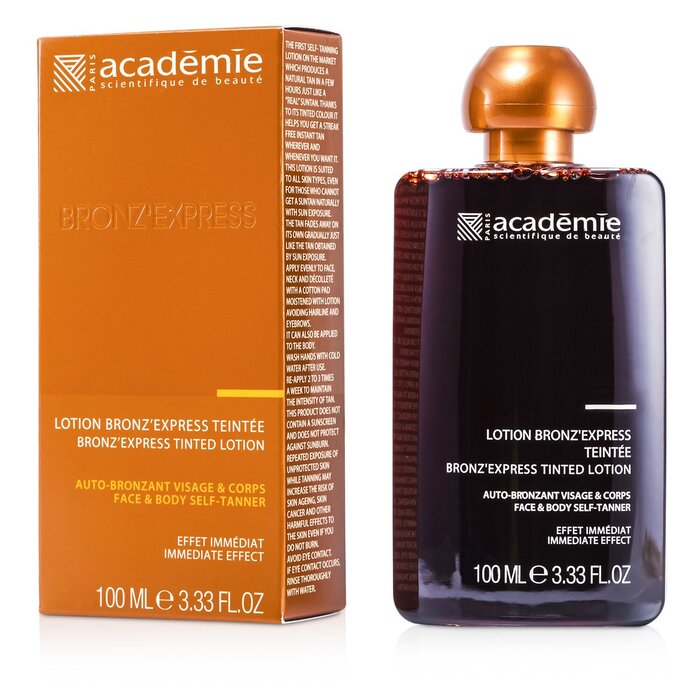 Academie Bronz' Express Face and Body Tinted Self-Tanning Lotion 100ml/3.33ozProduct Thumbnail