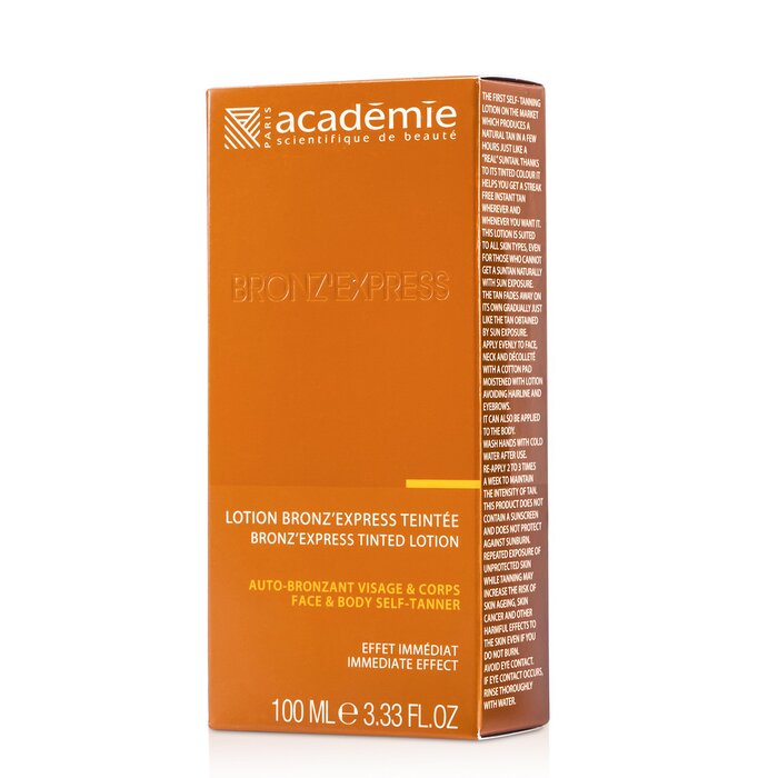 Academie Bronz' Express Face and Body Tinted Self-Tanning Lotion 100ml/3.33ozProduct Thumbnail
