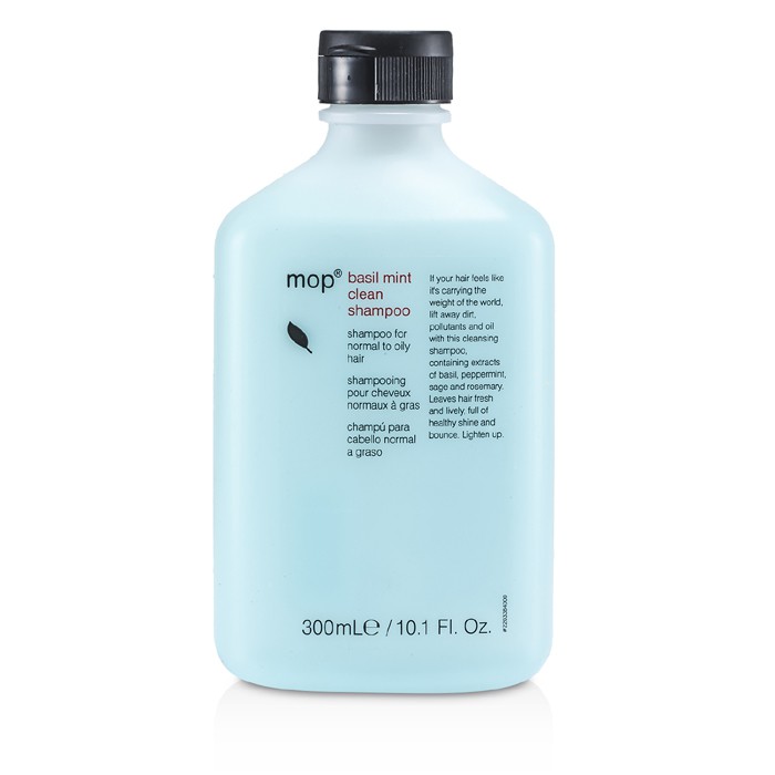 MOP Basil Mint Clean Shampoo ( Para sa Normal sa Oily na Buhok ) 10.1ozProduct Thumbnail