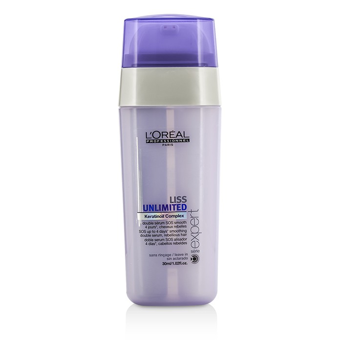 L'Oreal Professionnel Expert Serie - Liss Unlimited SOS up to 4 days Smoothing Suero Doble (Para Cabellos Rebeldes) 30ml/1.02ozProduct Thumbnail