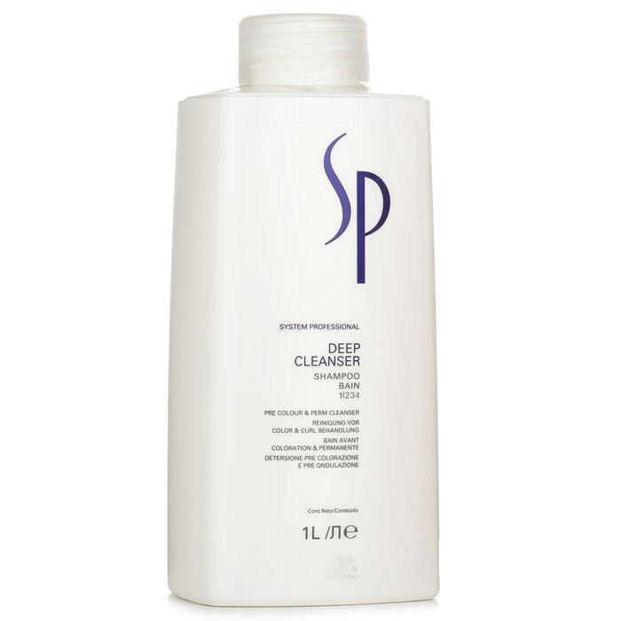 Wella Gęboko oczyszczający szampon do włosów SP Deep Cleanser Shampoo 1000ml/33.3ozProduct Thumbnail