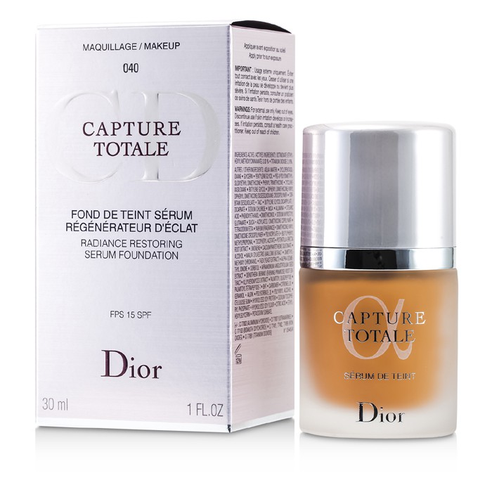 Christian Dior Capture Totale Radiance Kem Nền Dạng Huyết Thanh Hồi Phục Làn Da Rạng Rỡ SPF15 30ml/1ozProduct Thumbnail