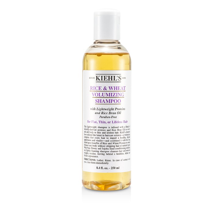 Kiehl's Rice & Wheat tuuheuttava shampoo ( litteille, ohuille tai elottomille hiuksille ) 250mlProduct Thumbnail