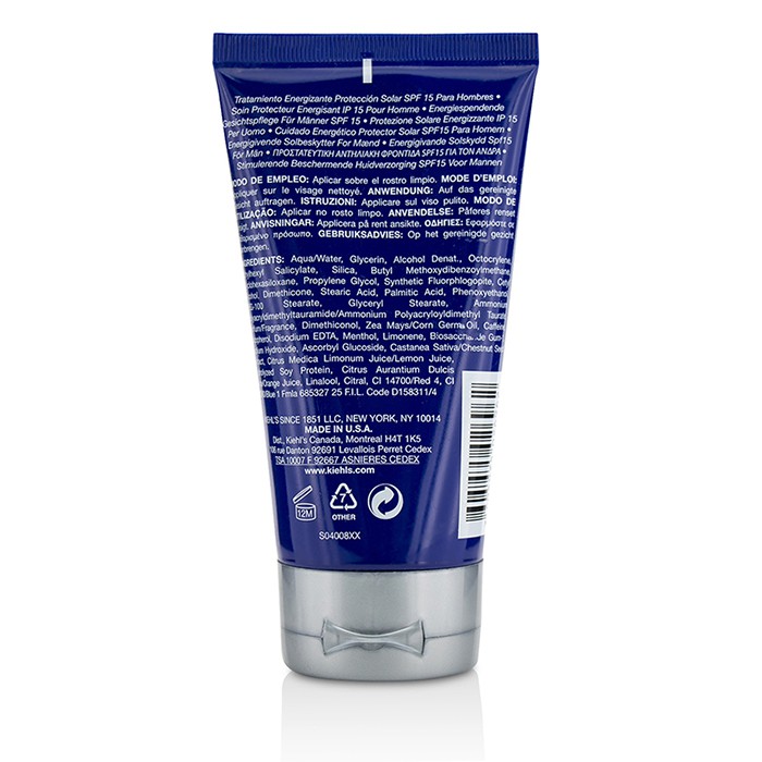 Kiehl's Facial Fuel SPF 15 Sunscreen Energizing Moisture Treatment 125ml/4.2ozProduct Thumbnail