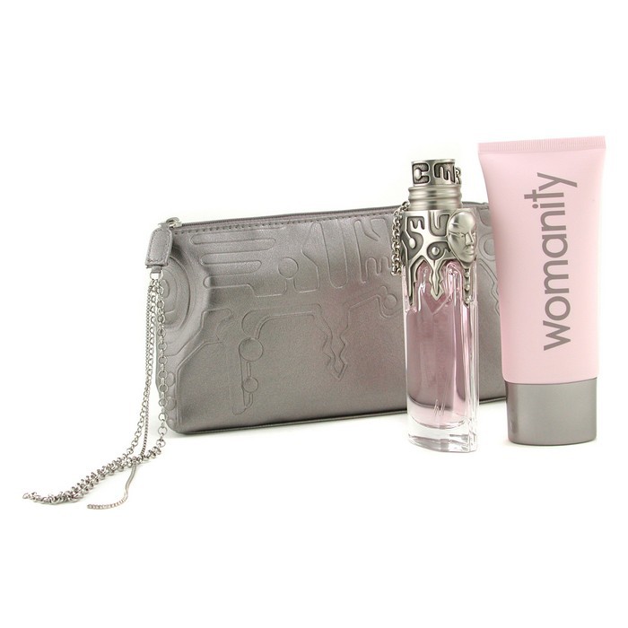 Thierry Mugler (Mugler) Womanity Coffret: Eau De Parfum Spray 50ml + Body Lotion 100ml + Bag 2pcs+1bagProduct Thumbnail