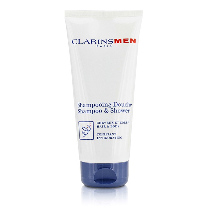 Clarins Men Total Shampoo - Hair & Body (Unboxed) 200ml/7ozProduct Thumbnail