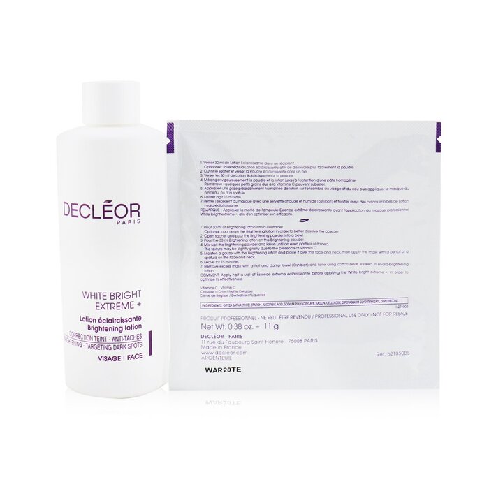 Decleor White Bright Extreme Set (Salon Size): Brightening Lotion + 5x Brightening Powder 6pcsProduct Thumbnail