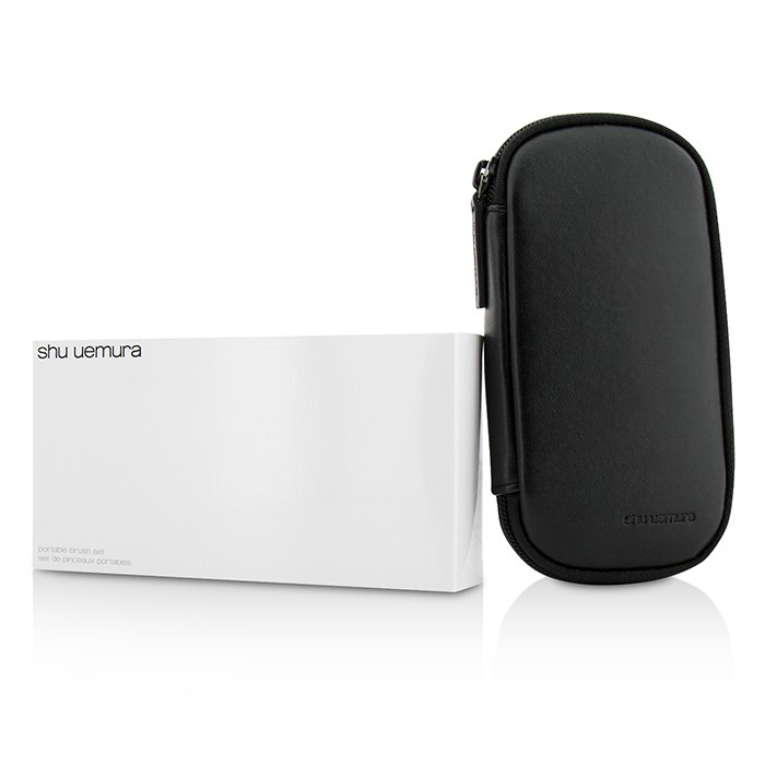 Shu Uemura Set Pinceles Portable (Rostro, Mejillas, Ojos y Labios) 4pcs +1CaseProduct Thumbnail