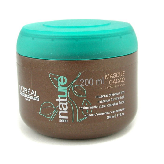 L'Oreal Professionnel Nature Serie - Cacao Rinse-Out Masque (For Fine Hair) 200ml/6.7ozProduct Thumbnail