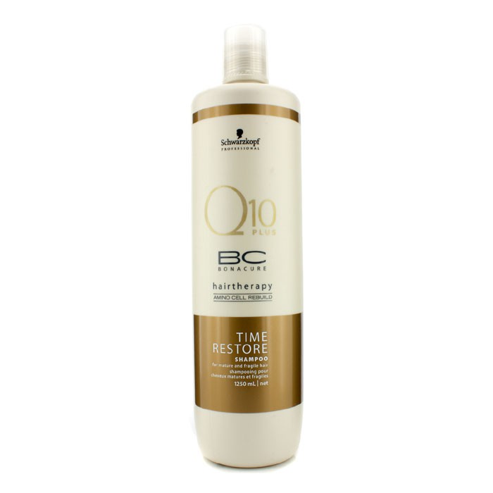 Schwarzkopf BC Time Resotre Q10 Shampoo (For Mature & Fragile Hair) 1250ml/41.67ozProduct Thumbnail
