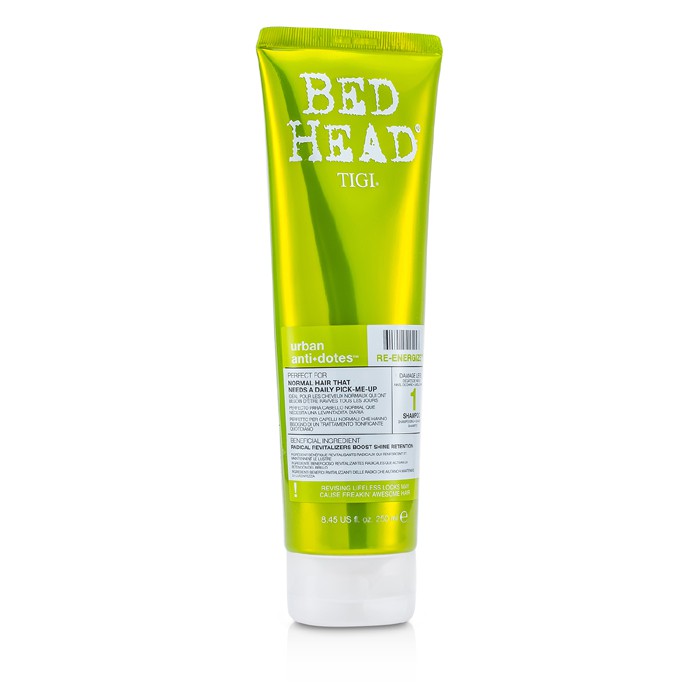 Tigi Energizujący szampon do włosów zmęczonych Bed Head Urban Antidotes Re-energize Shampoo 250ml/8.45ozProduct Thumbnail