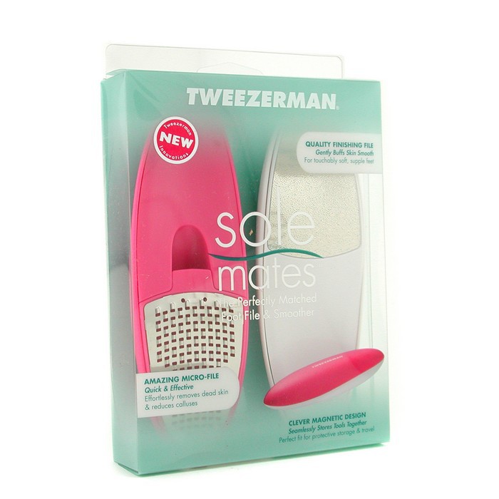Tweezerman Sole Mates Foot The Perfectly Matched Foot File & Smoother 2pcsProduct Thumbnail
