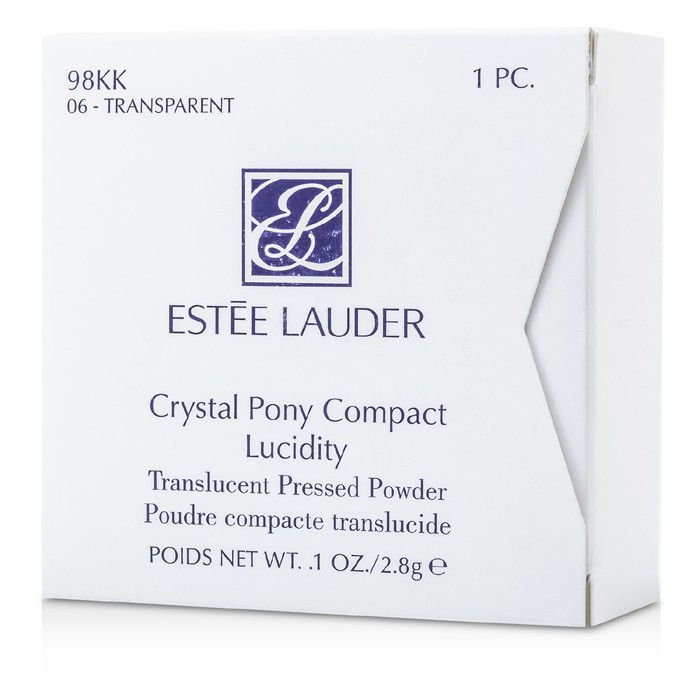 에스티로더 Estee Lauder 크리스탈 포니 콤팩트 루시디티 트랜스루센트 프레스드 파우더 2.8g/0.1ozProduct Thumbnail