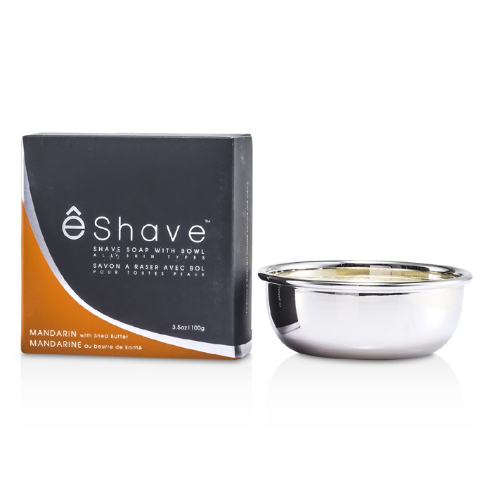EShave Sabonete de barbear e vazilha - Mandarin 100g/3.5ozProduct Thumbnail